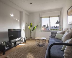 Living room of Flat to rent in  Barcelona Capital  with Furnished