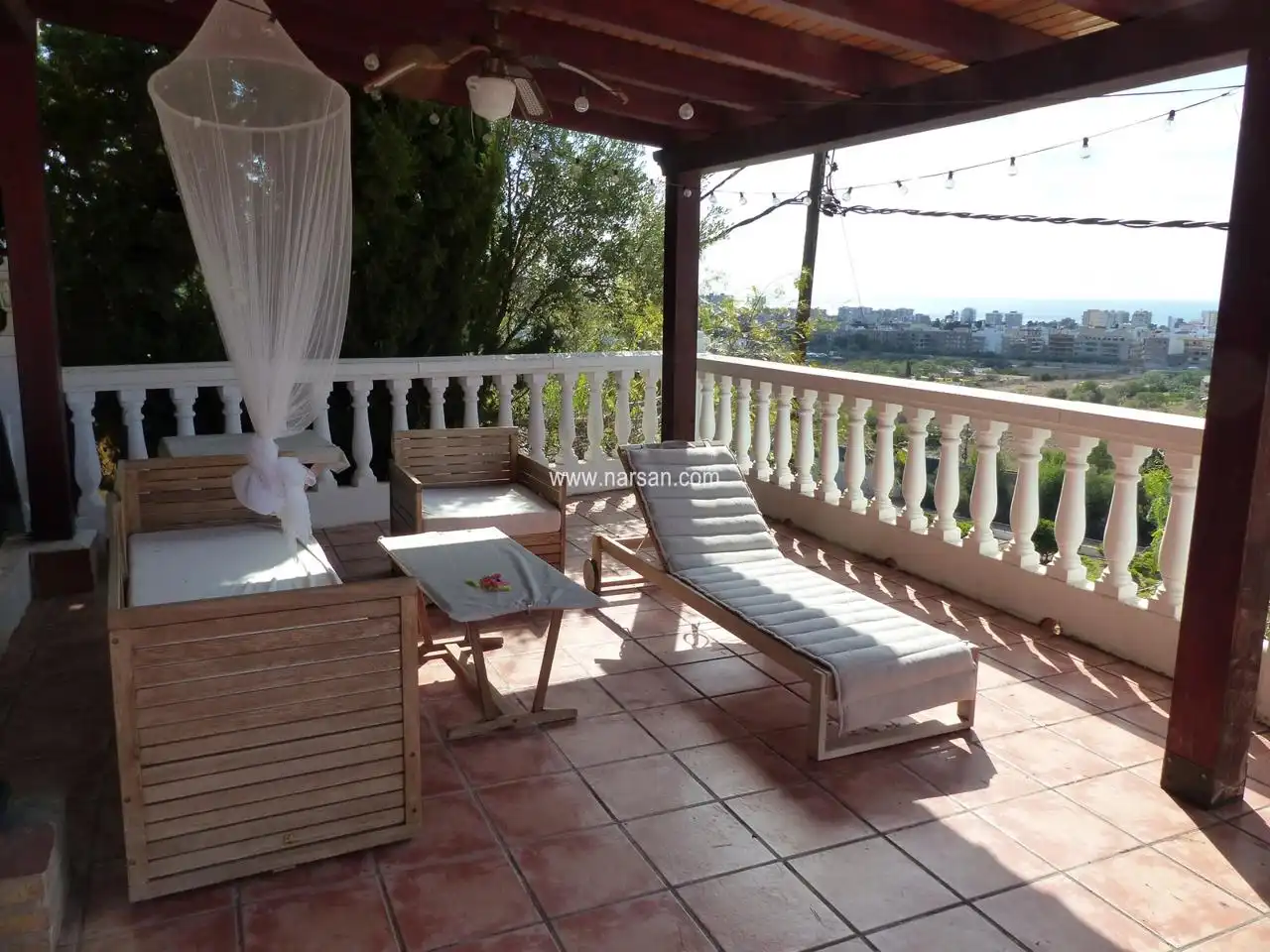 Terraza de Casa o chalet en venta en Benicasim / Benicàssim con Aire acondicionado, Calefacción y Terraza