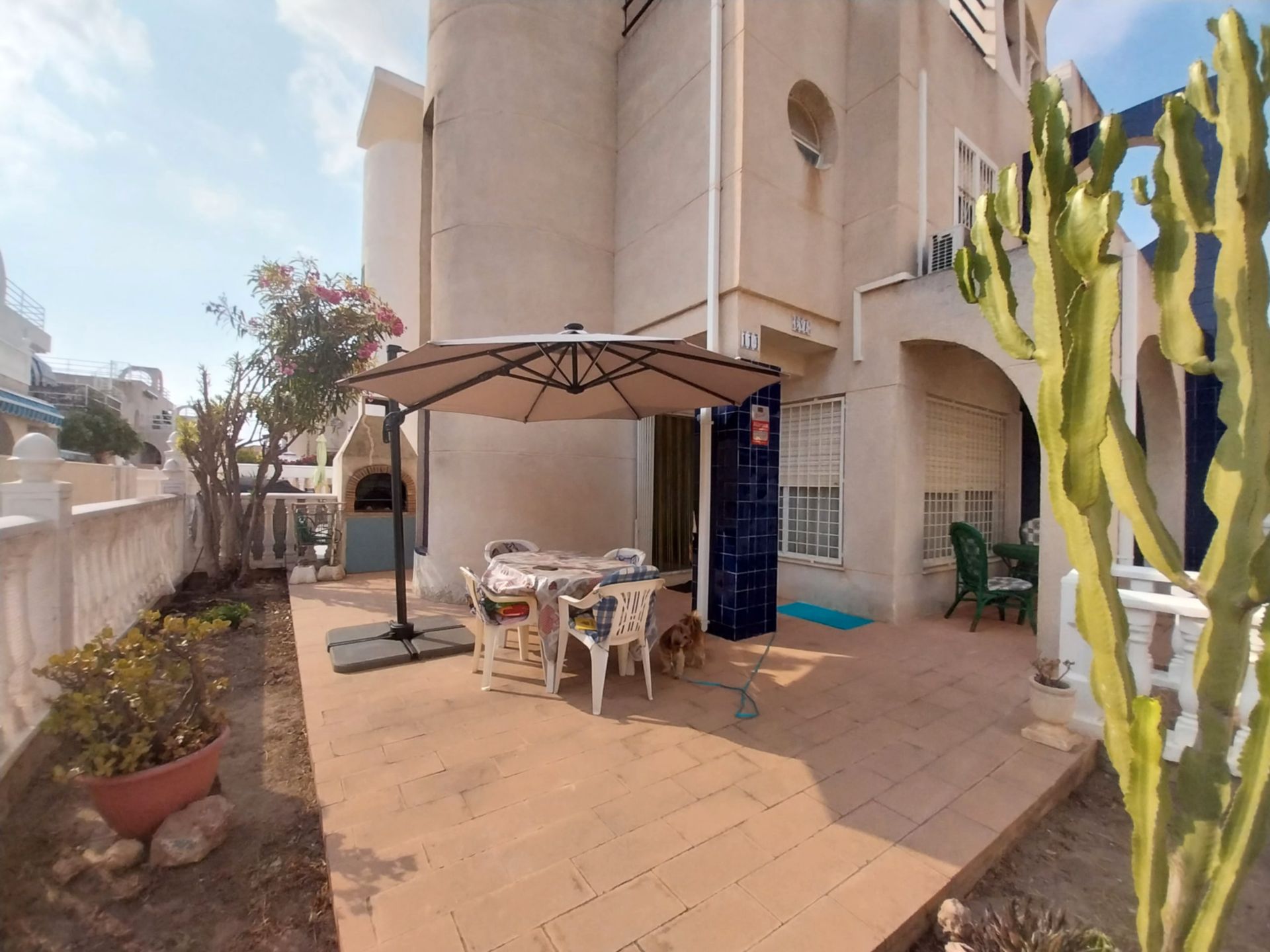 Terrassa de Casa adosada en venda en Torrevieja amb Aire condicionat, Jardí privat i Terrassa