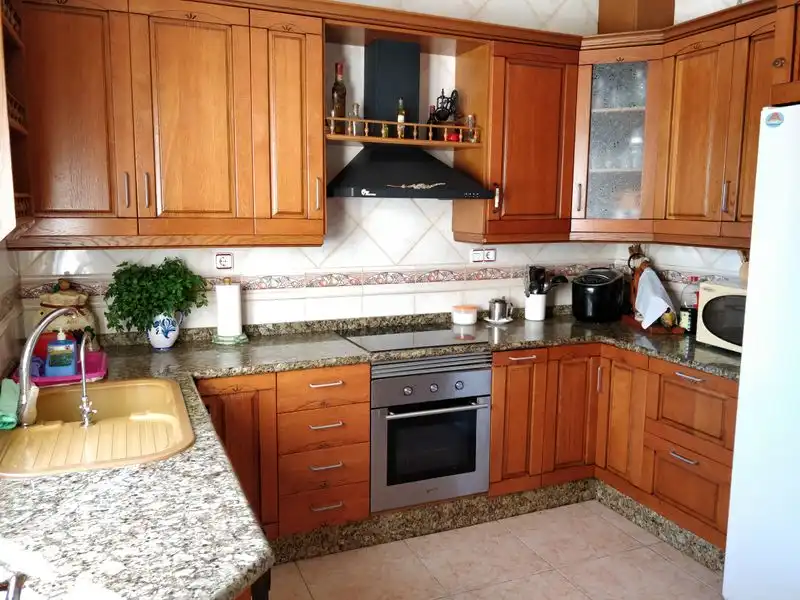 Küche von Haus oder Chalet zum Verkauf in Murcia mit Klimaanlage, Heizung und Privatgarten
