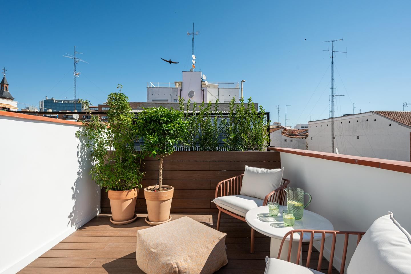Terrace of Attic for sale in  Madrid Capital  with Air Conditioner, Heating and Terrace