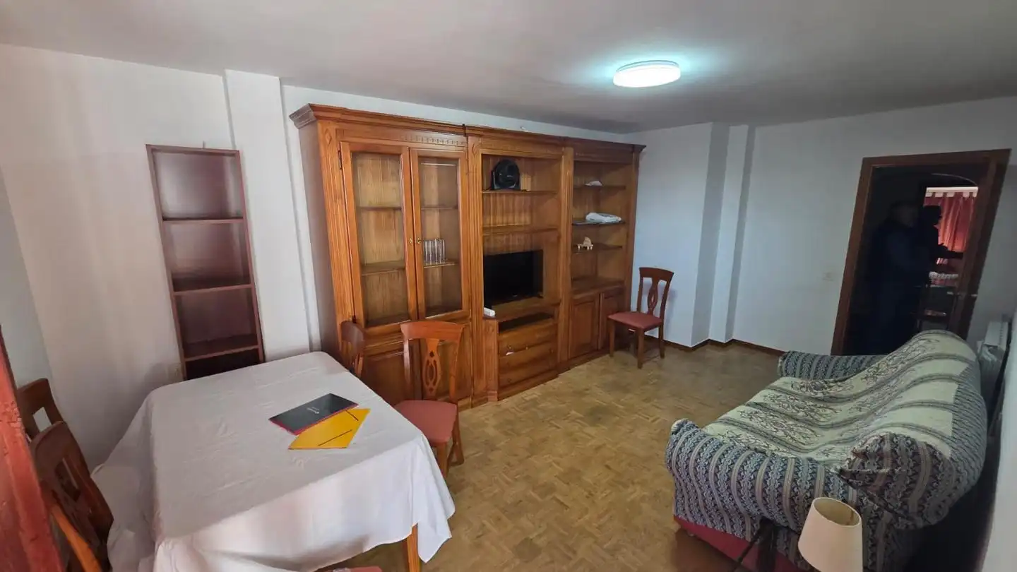 Living room of Flat for sale in Santa Cruz de la Zarza  with Heating, Parquet flooring and Terrace