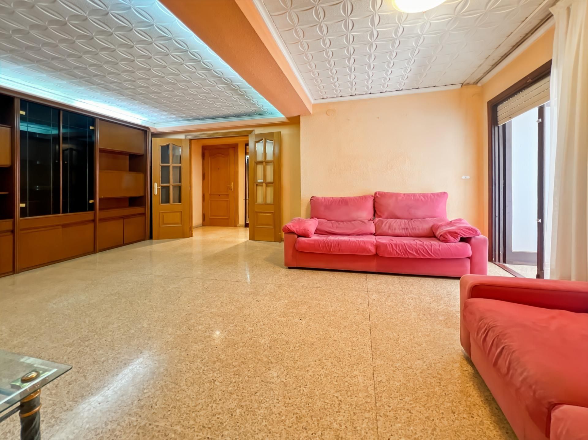 Living room of Flat for sale in Castellón de la Plana / Castelló de la Plana  with Balcony