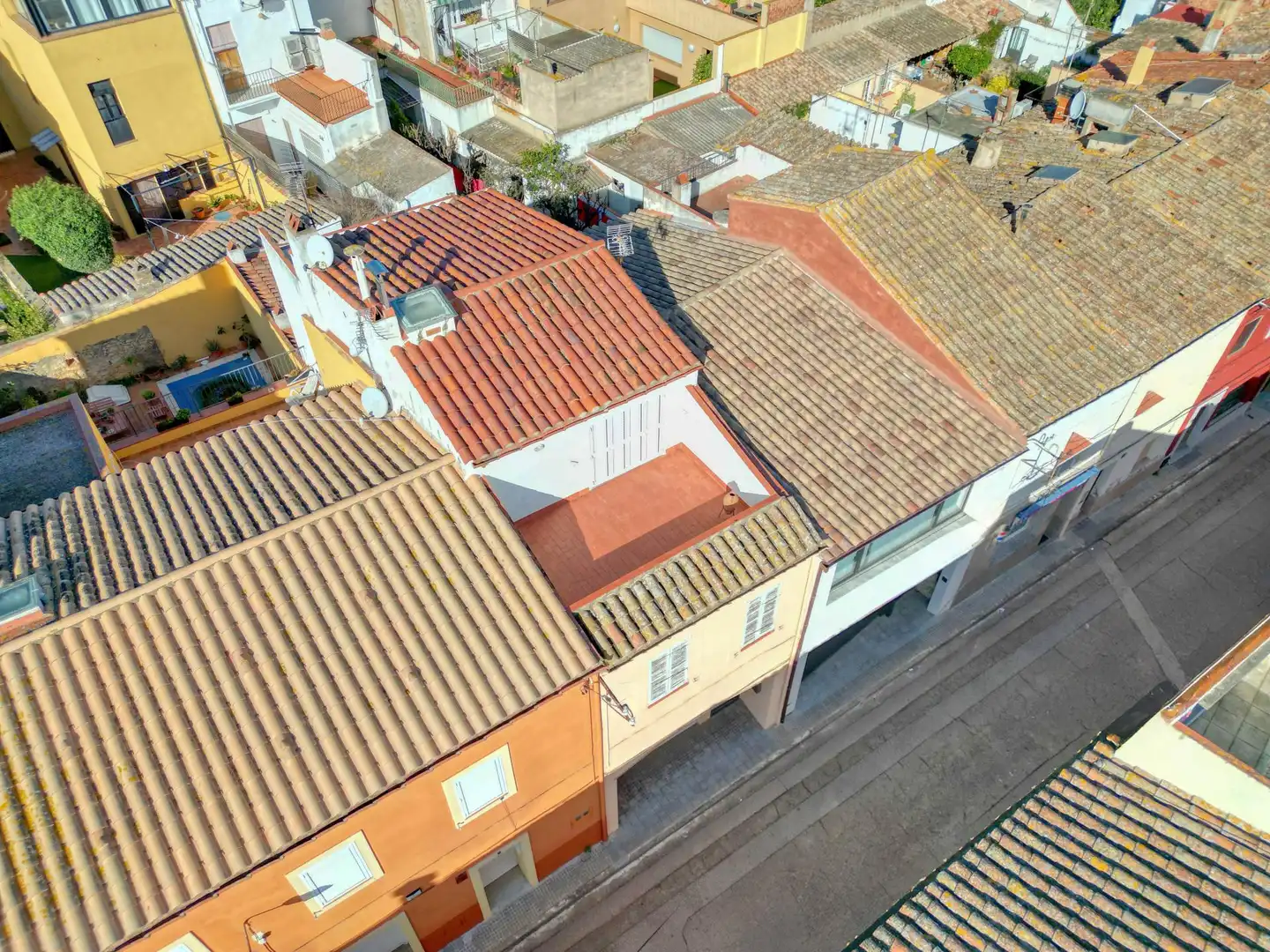Vista exterior de Casa adosada en venda en Palafrugell amb Calefacció i Terrassa