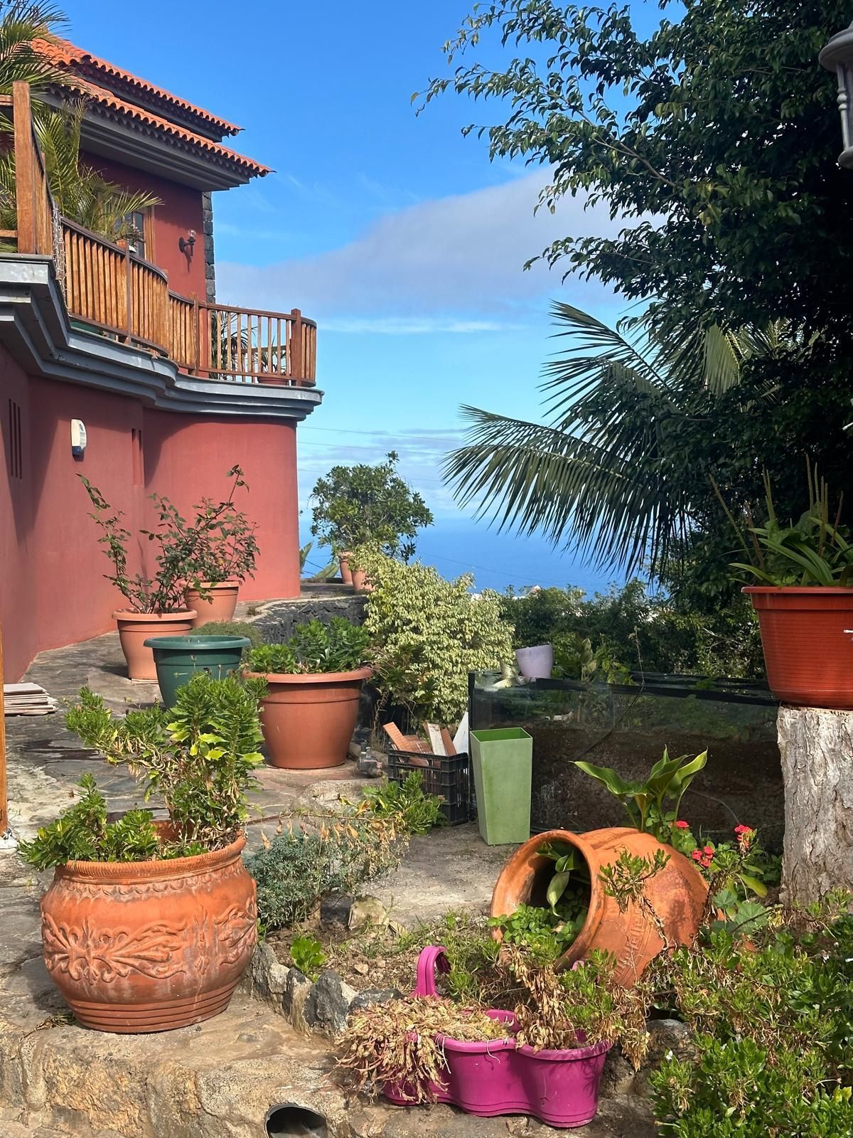 Garden of House or chalet for sale in Icod de los Vinos  with Air Conditioner, Heating and Private garden