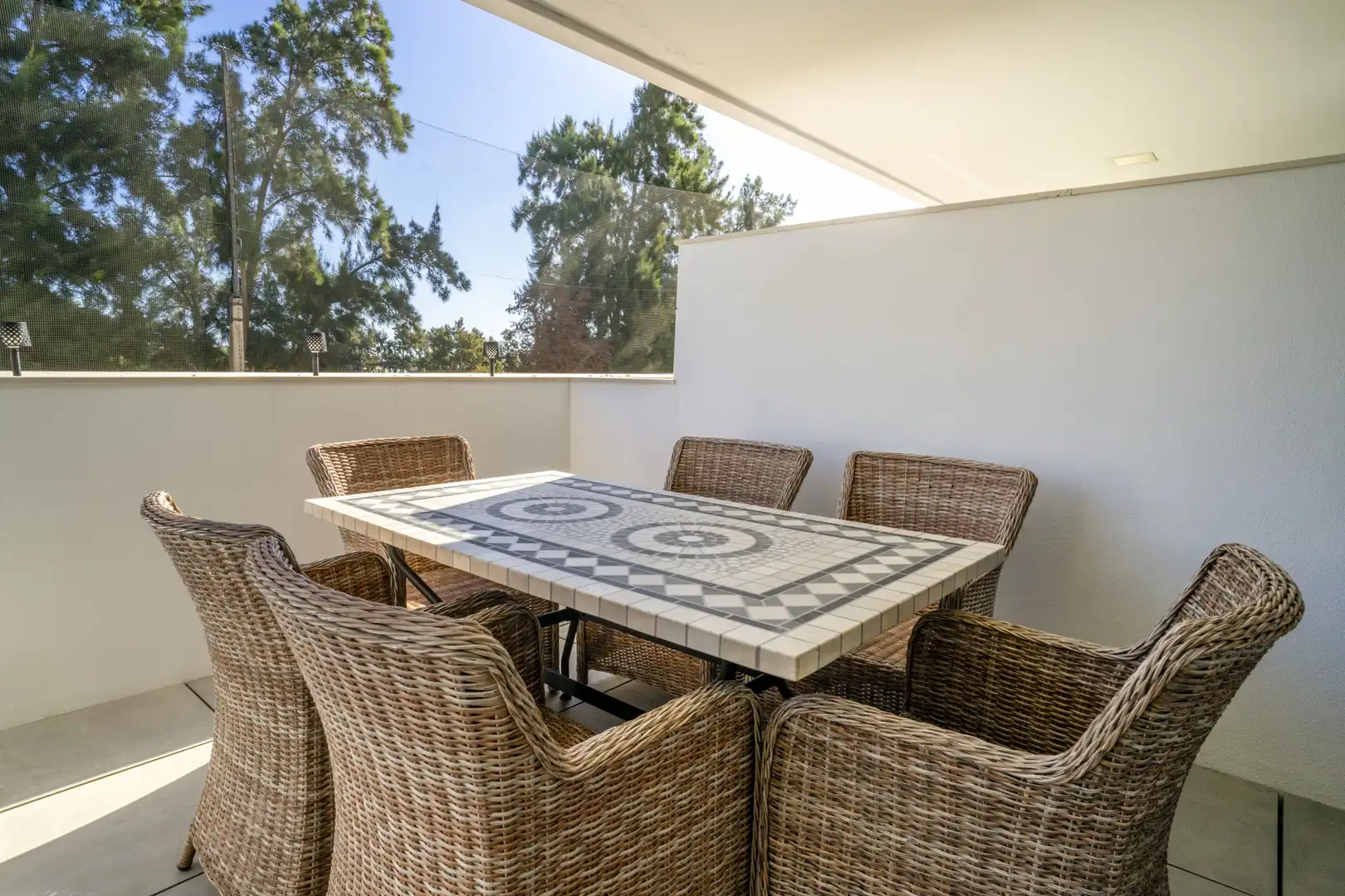 Terrasse von Wohnungen zum Verkauf in Mijas mit Klimaanlage, Terrasse und Abstellraum