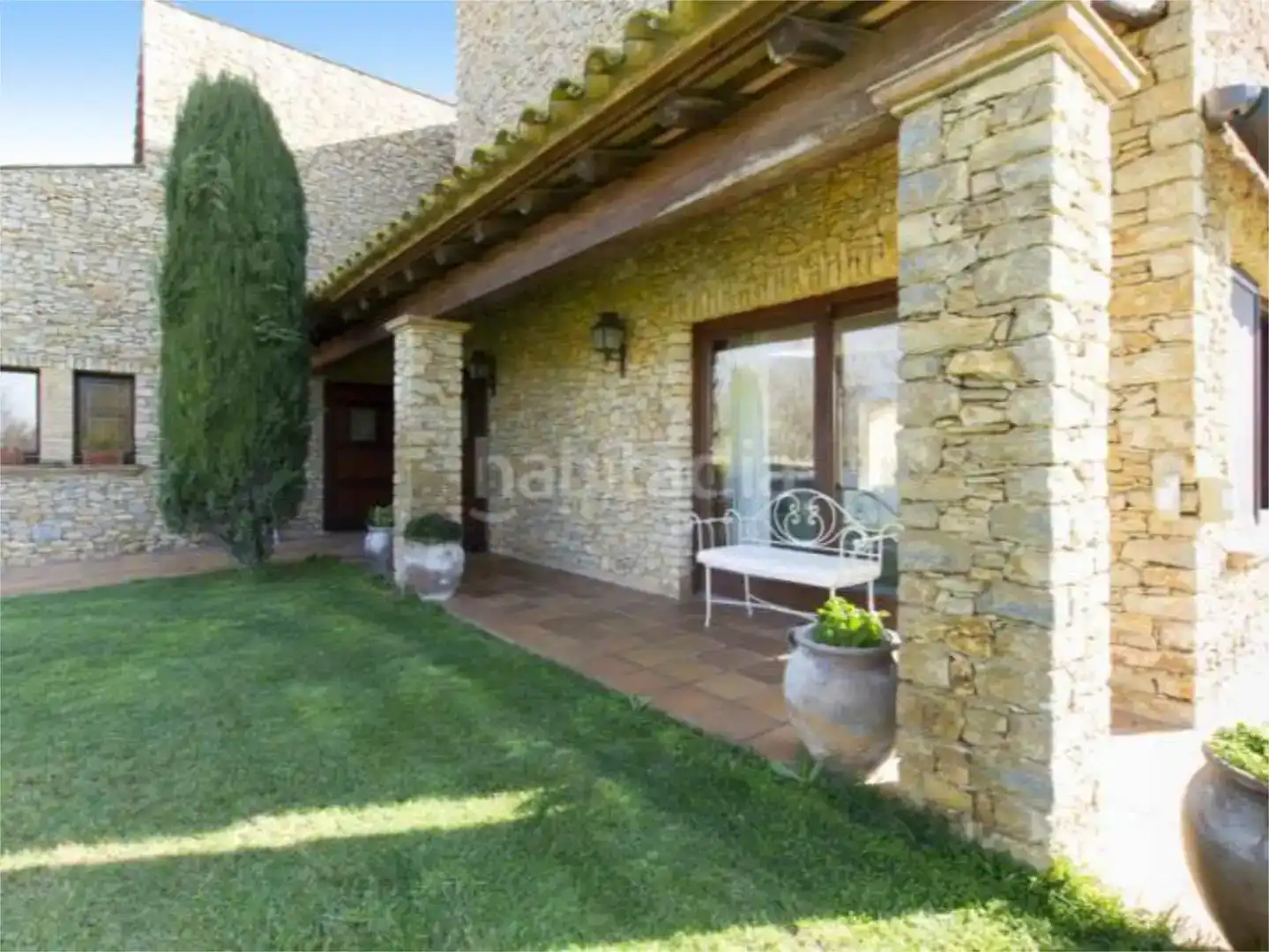 Jardí de Casa o xalet en venda en Forallac amb Balcó