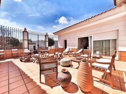 Terrassa de Casa o xalet en venda en Argamasilla de Calatrava amb Aire condicionat, Calefacció i Jardí privat