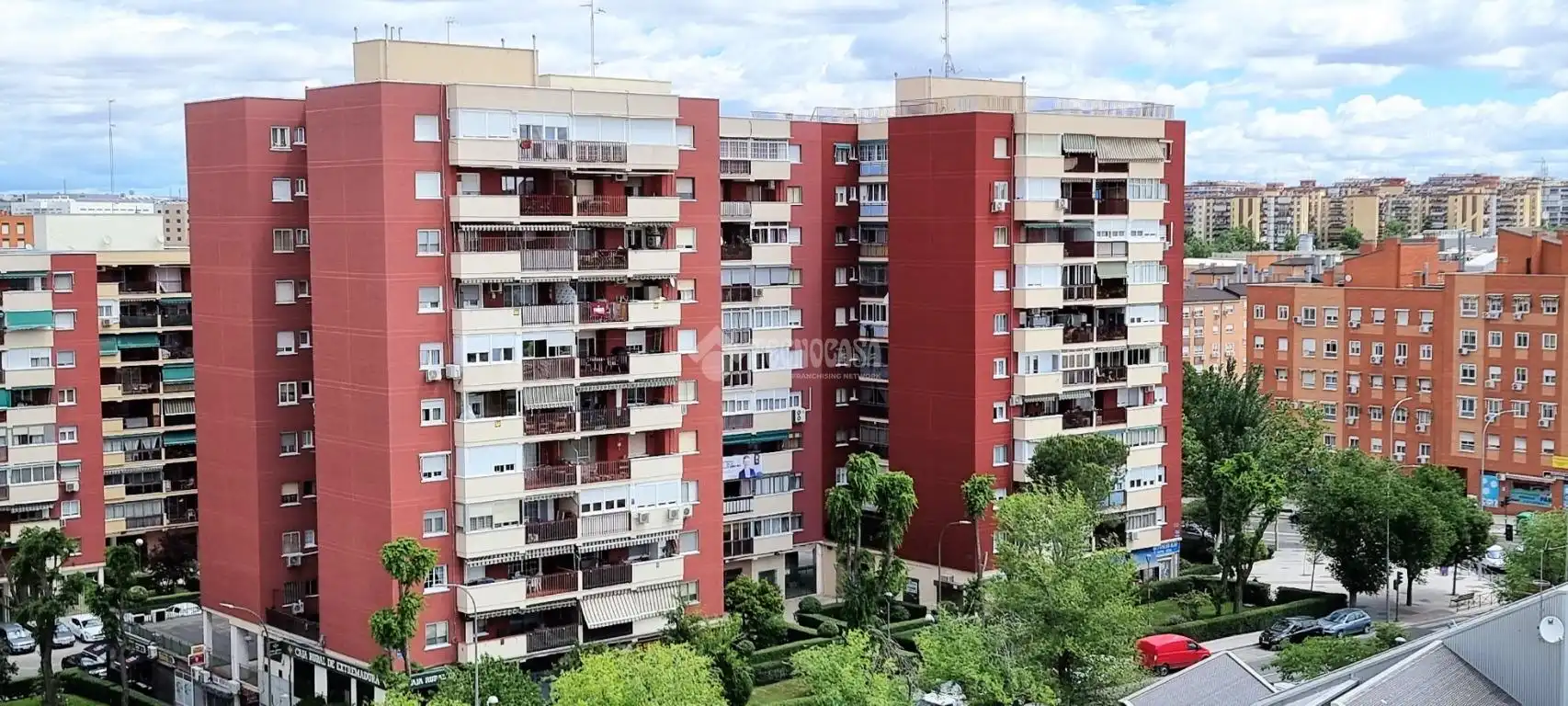 Vista exterior de Pis en venda en Móstoles amb Calefacció