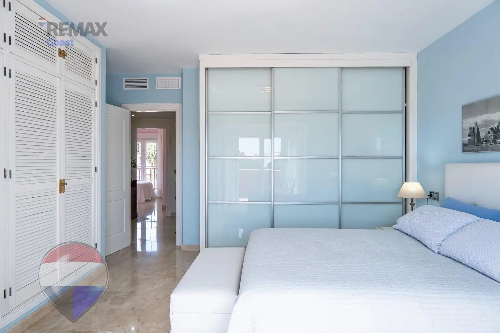 Schlafzimmer von Einfamilien-Reihenhaus zum Verkauf in Torremolinos mit Klimaanlage, Heizung und Terrasse