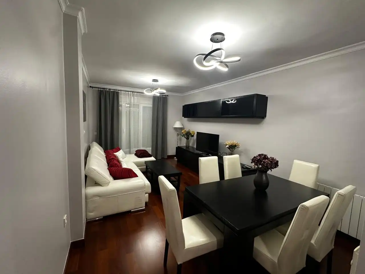 Sala de estar de Ático de alquiler en Don Benito con Aire acondicionado, Calefacción y Parquet