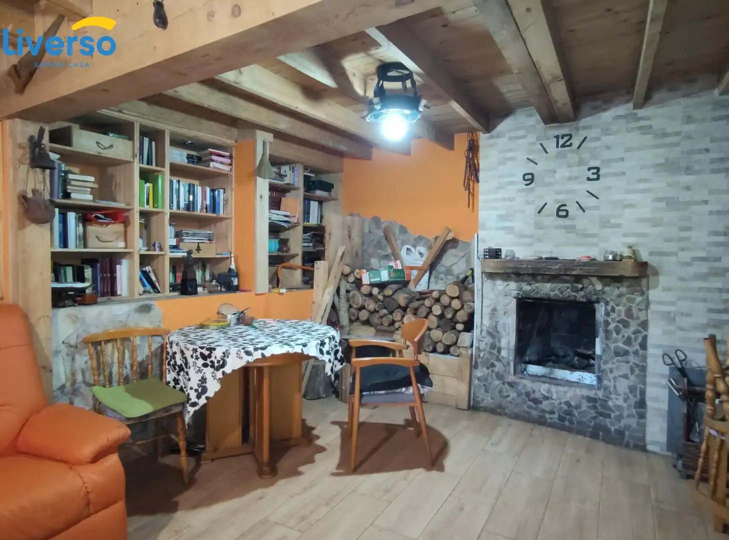 Sala de estar de Casa o chalet en venta en Arlanzón con Trastero y Amueblado
