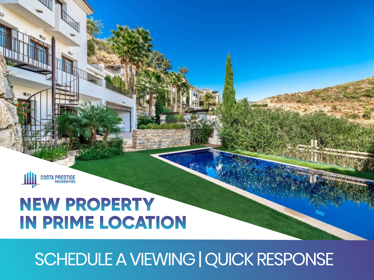 Exterior view of House or chalet for sale in Benahavís  with Air Conditioner, Heating and Private garden