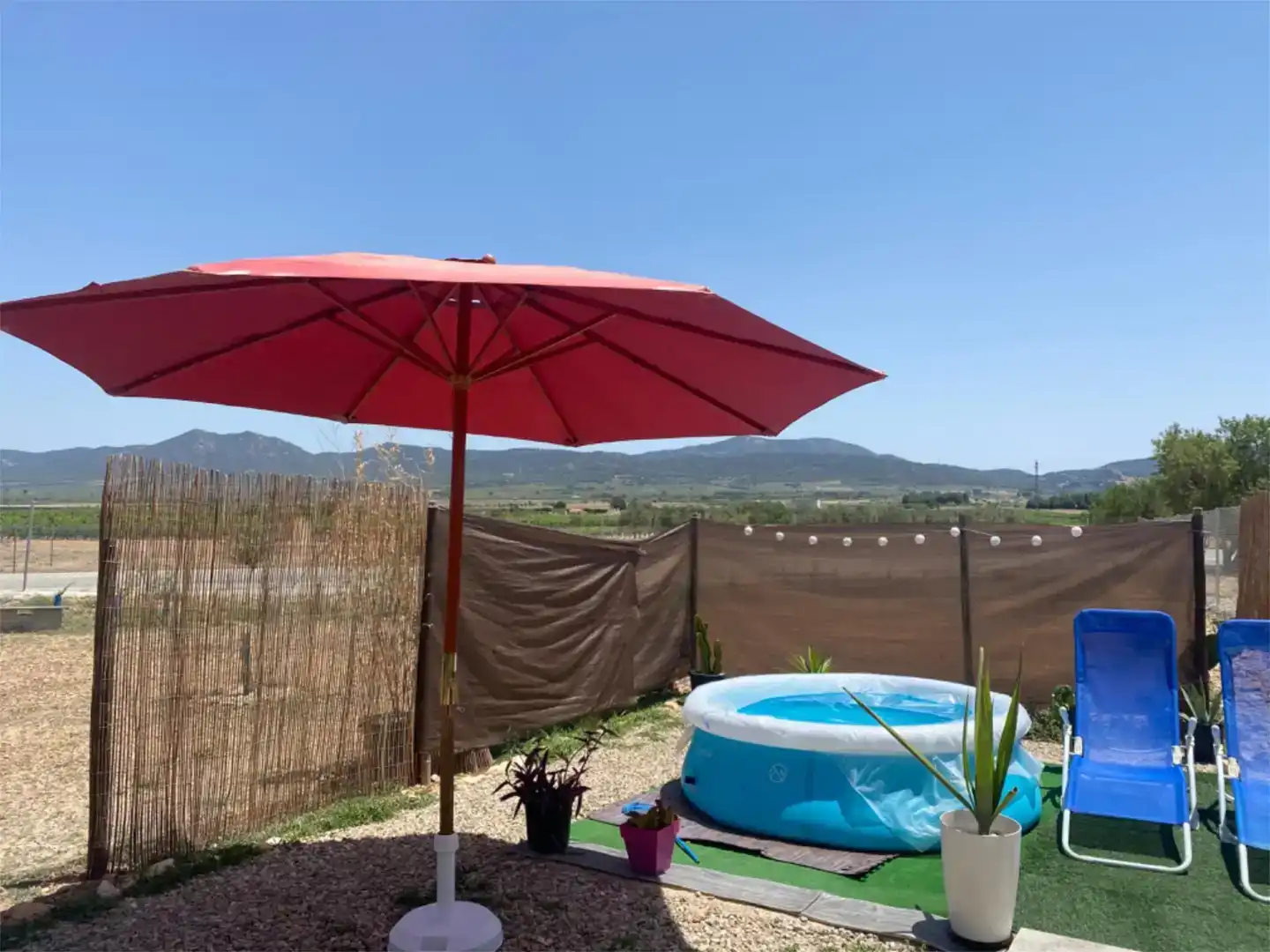 Terrasse von Country house zum Verkauf in Biar
