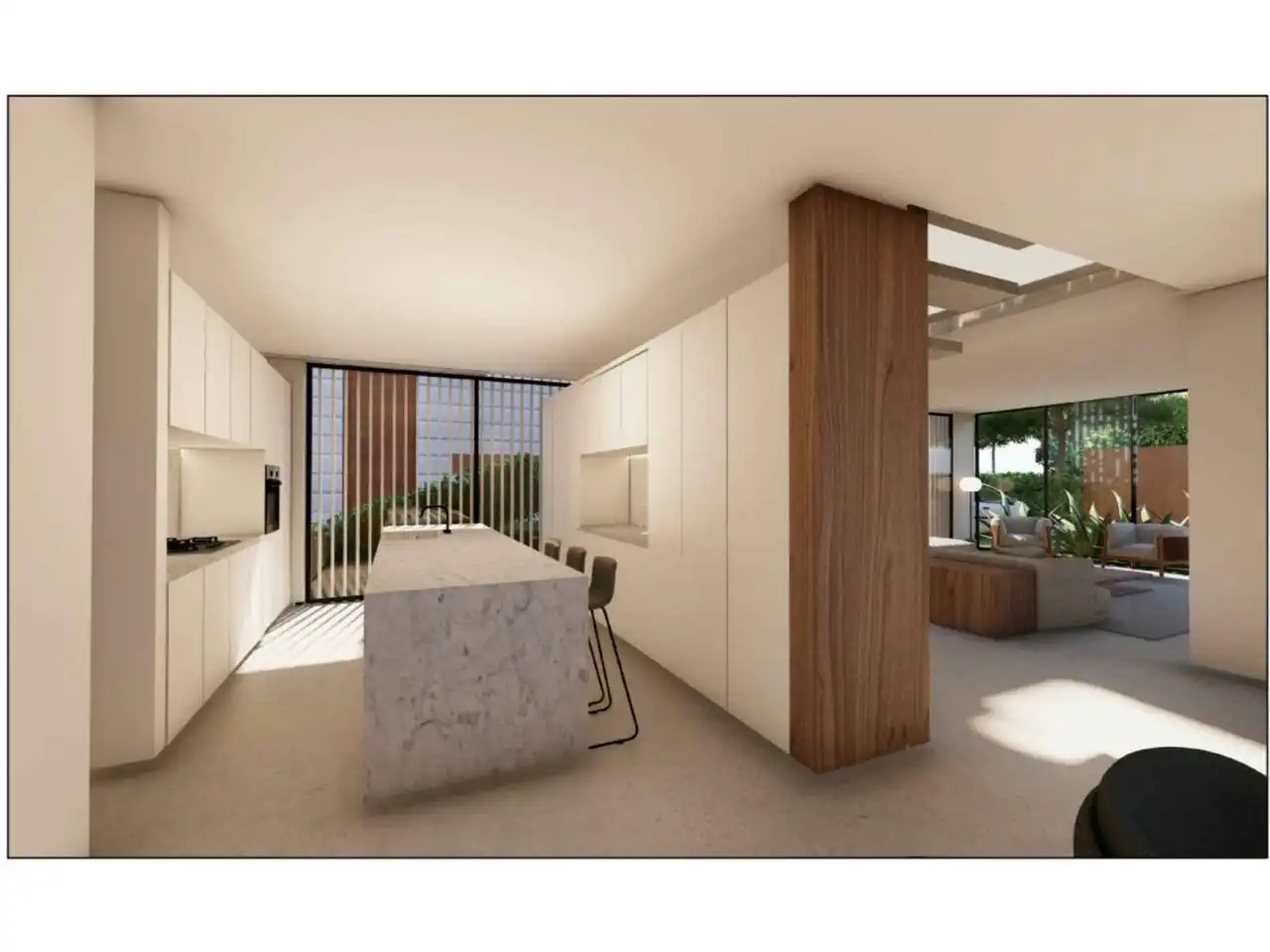Cocina de Casa o chalet en venta en Sant Cugat del Vallès con Aire acondicionado, Calefacción y Jardín privado