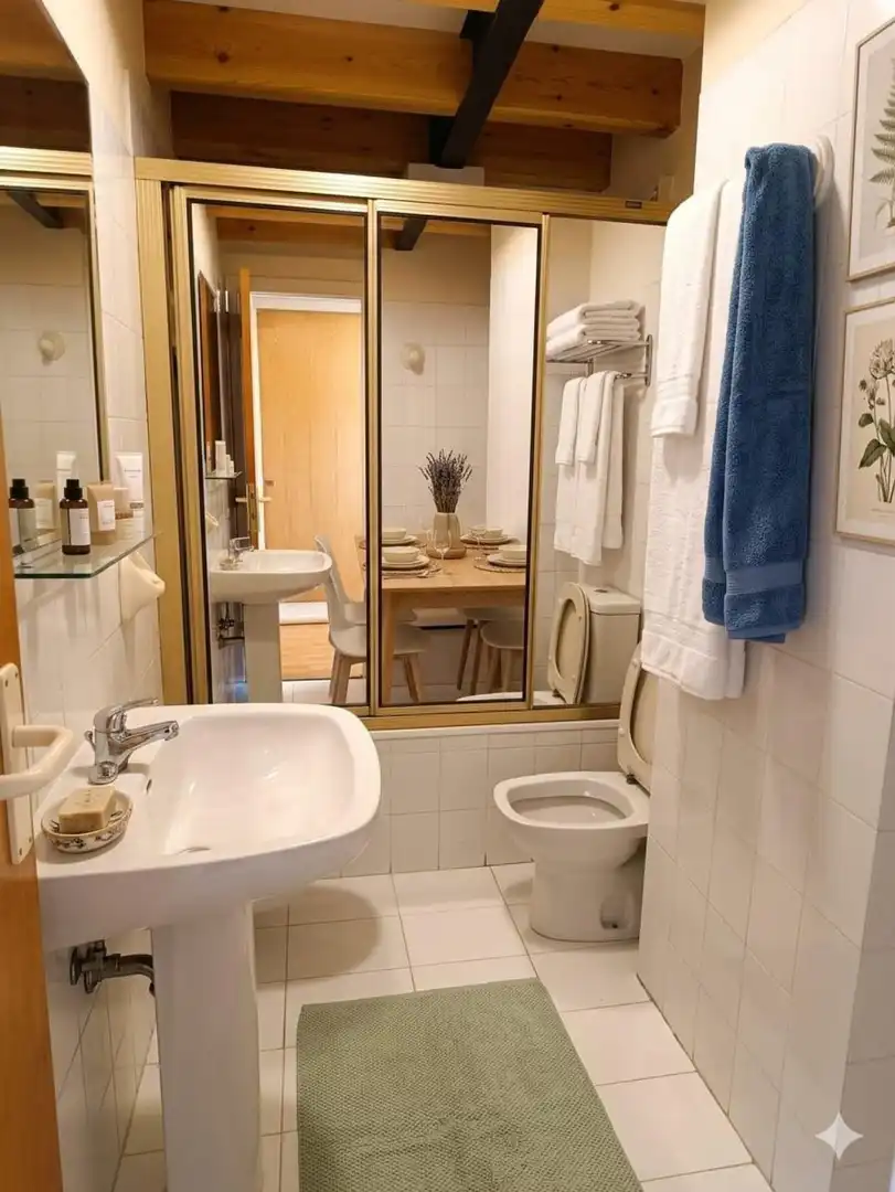 Baño de Ático en venta en Aisa