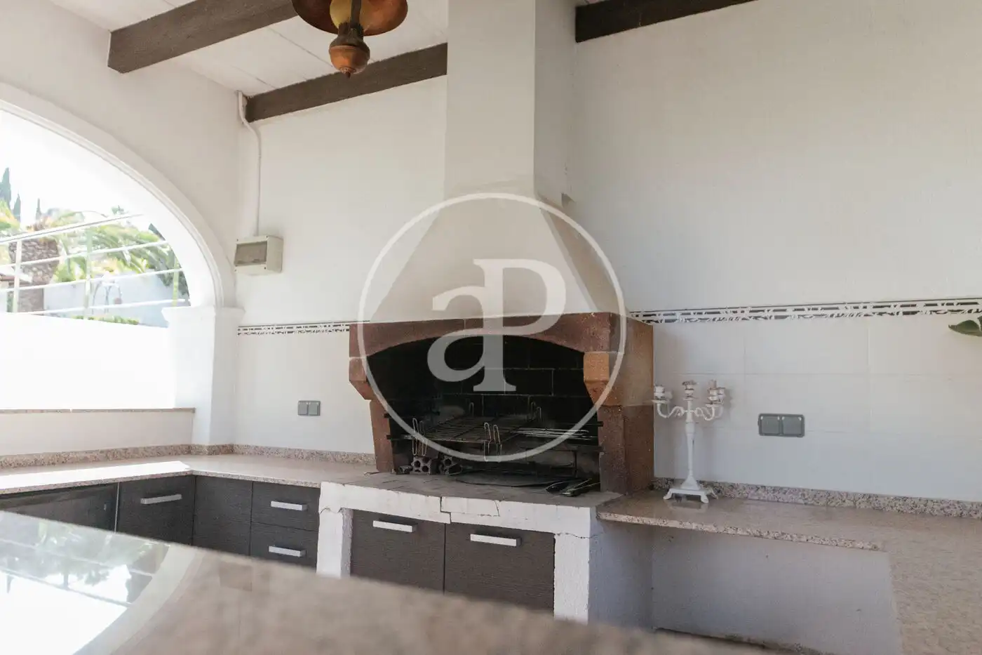 Cocina de Casa o chalet en venta en Calpe / Calp con Aire acondicionado, Calefacción y Jardín privado