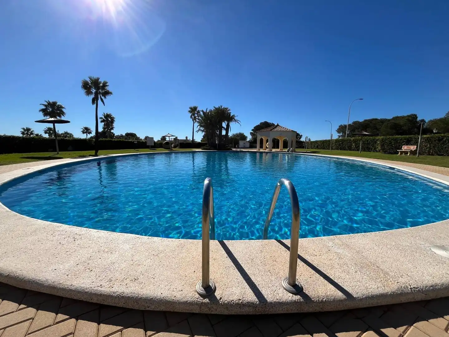 Swimming pool of Houses for sale in Santa Pola  with Air Conditioner, Heating and Private garden