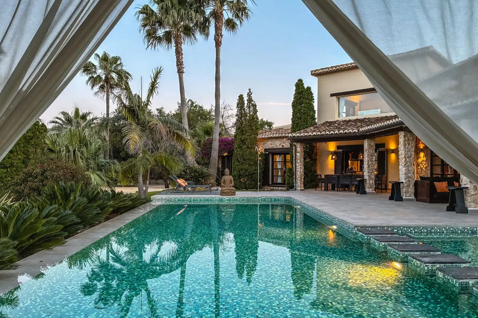 Piscina de Casa o chalet en venta en Beniarbeig con Aire acondicionado, Calefacción y Jardín privado