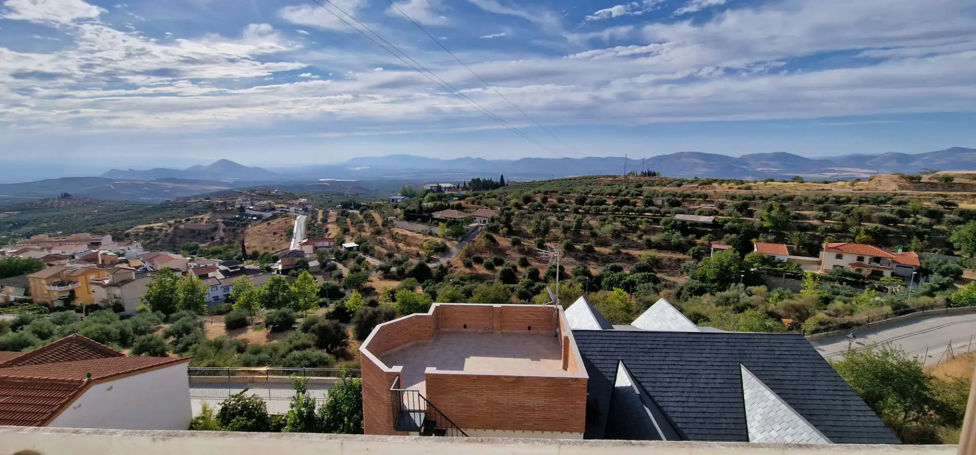 Vista exterior de Apartamento en venta en Cogollos de la Vega con Aire acondicionado, Terraza y Amueblado