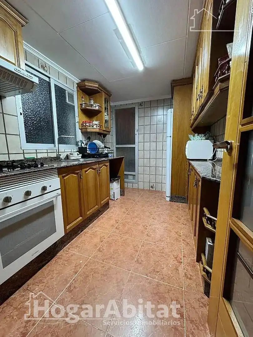 Kitchen of Flat for sale in Massanassa  with Air Conditioner