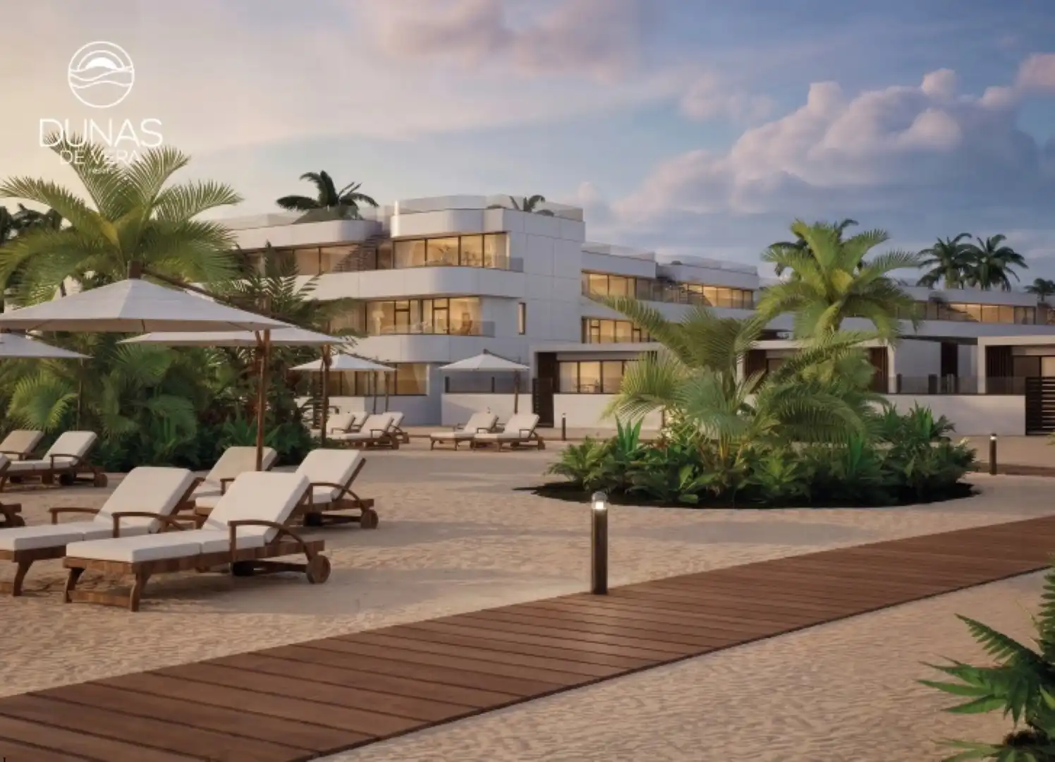 Exterior view of Apartments for sale in Vera  with Air Conditioner, Heating and Private garden