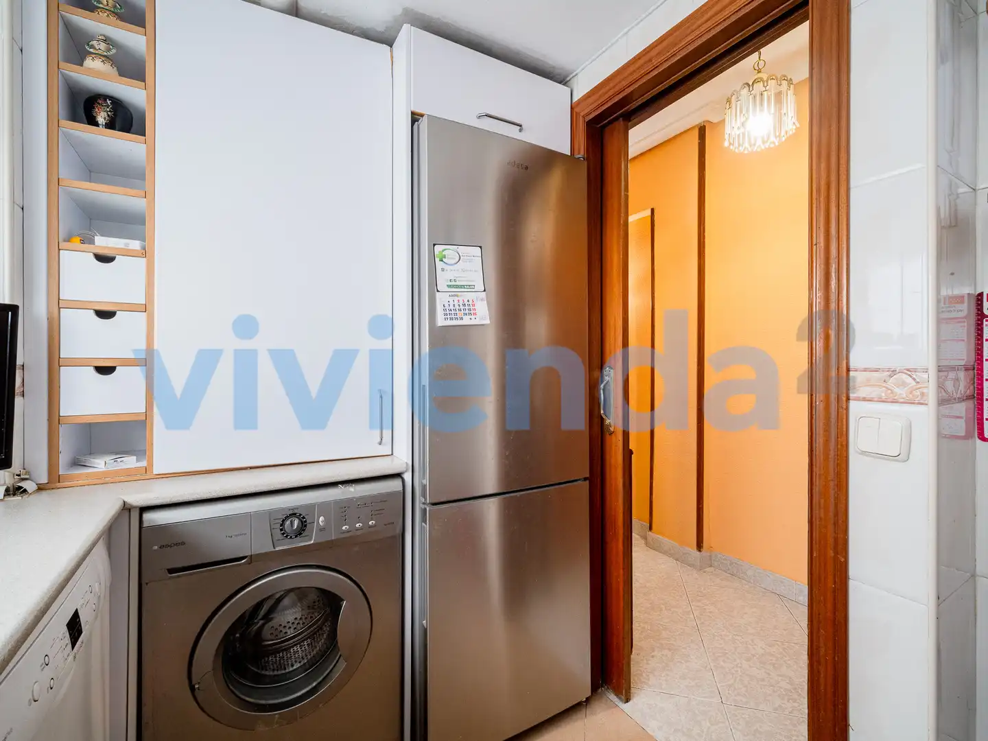 Küche von Wohnung zum Verkauf in Madrid mit Klimaanlage, Heizung und Terrasse
