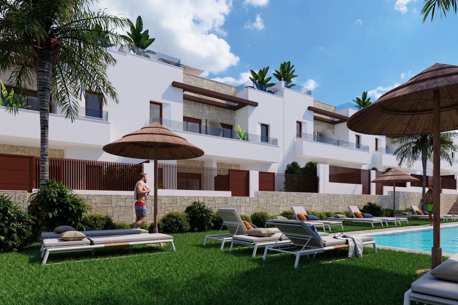 Jardí de Casa o xalet en venda en Orihuela amb Aire condicionat, Calefacció i Jardí privat