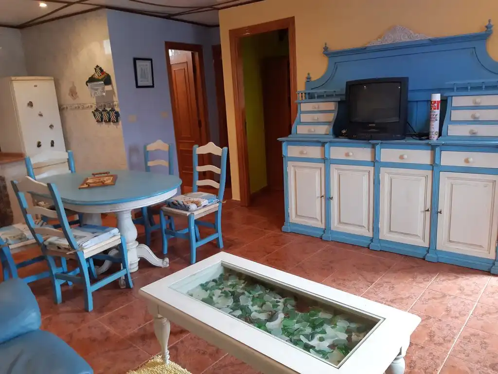 Living room of Houses for sale in Ribeira  with Heating, Private garden and Storage room