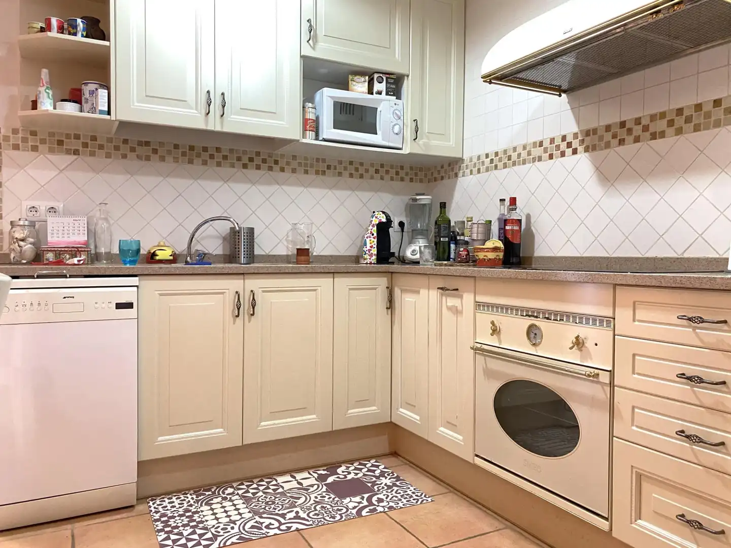 Cuina de Casa adosada en venda en L'Armentera amb Calefacció, Moblat i Alarma