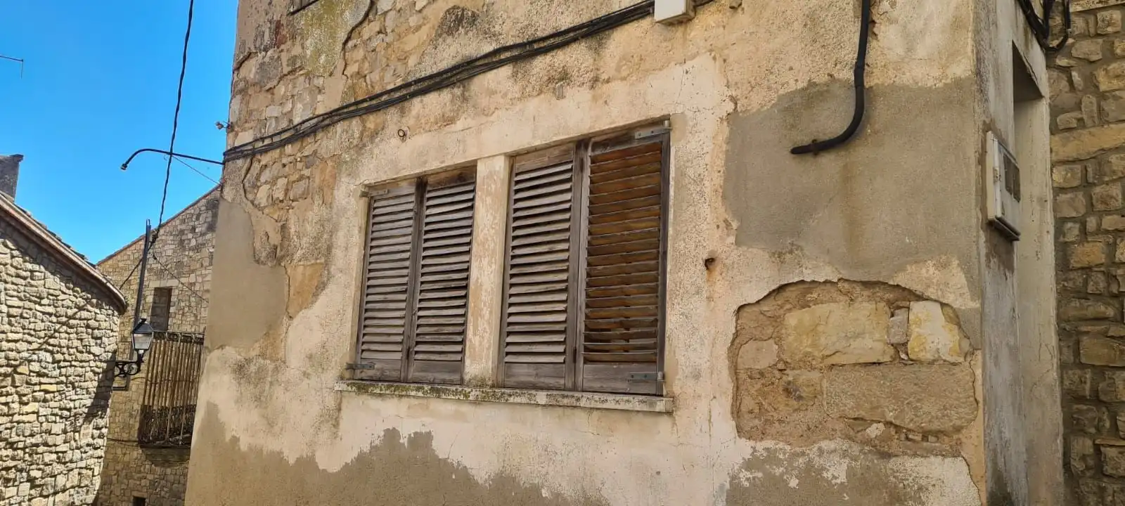 Vista exterior de Finca rústica en venta en Passanant i Belltall con Calefacción