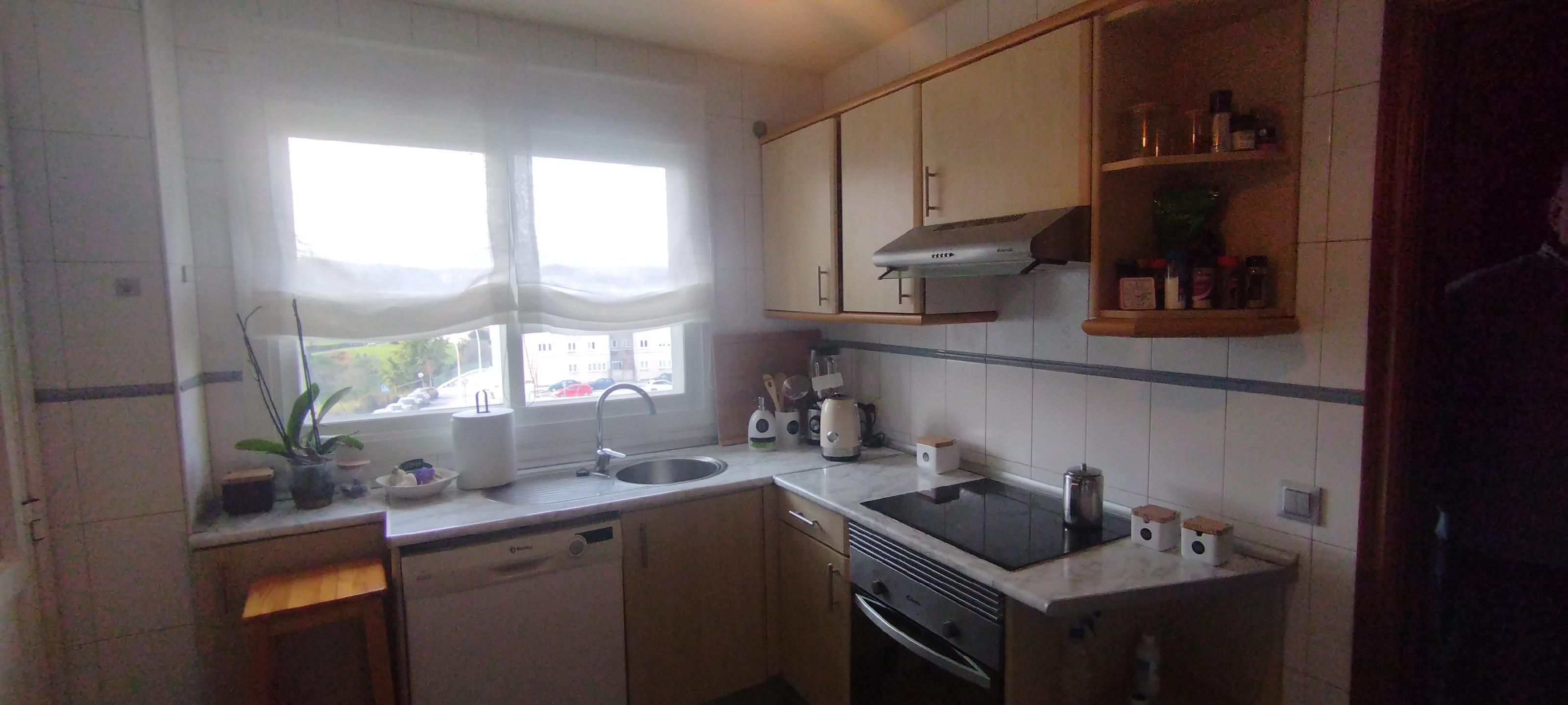 Kitchen of Duplex for sale in A Coruña Capital   with Heating, Private garden and Parquet flooring