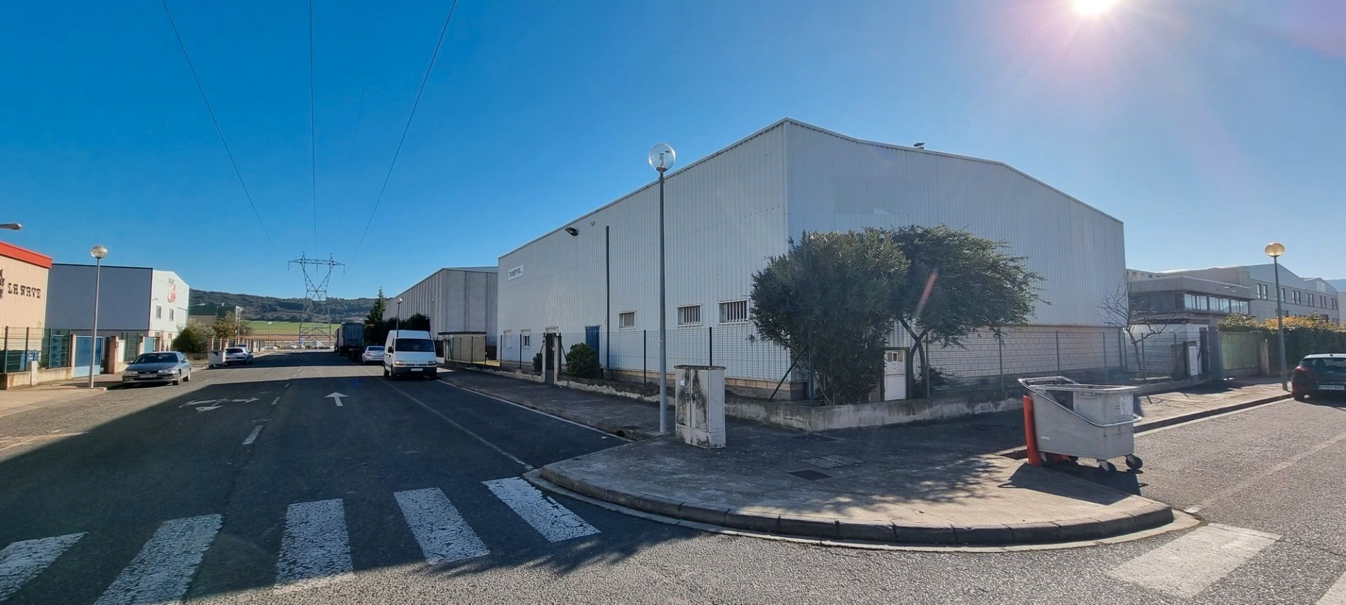 Vista exterior de Nau industrial en venda en Berantevilla