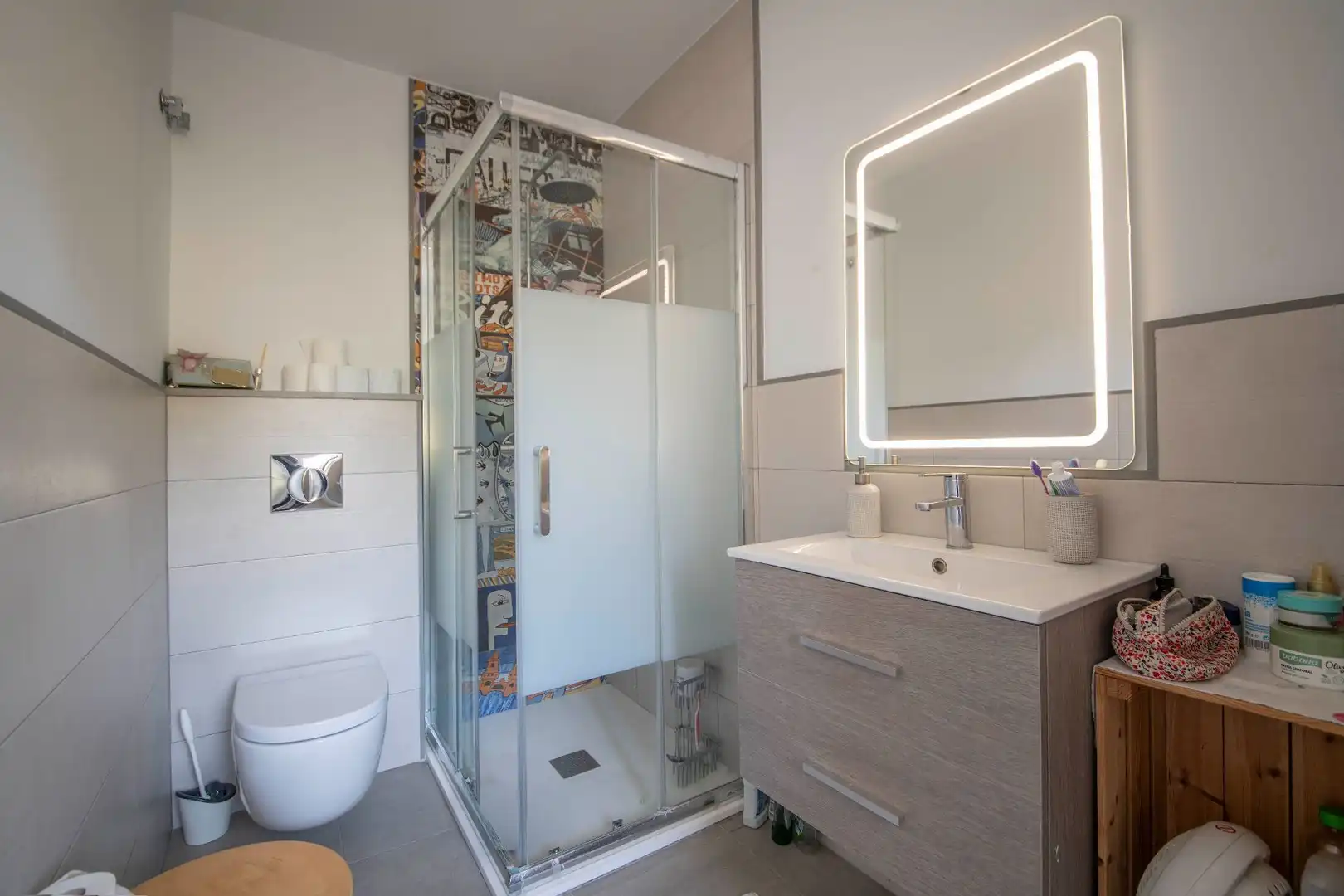 Baño de Casa o chalet en venta en Alella con Aire acondicionado, Calefacción y Jardín privado