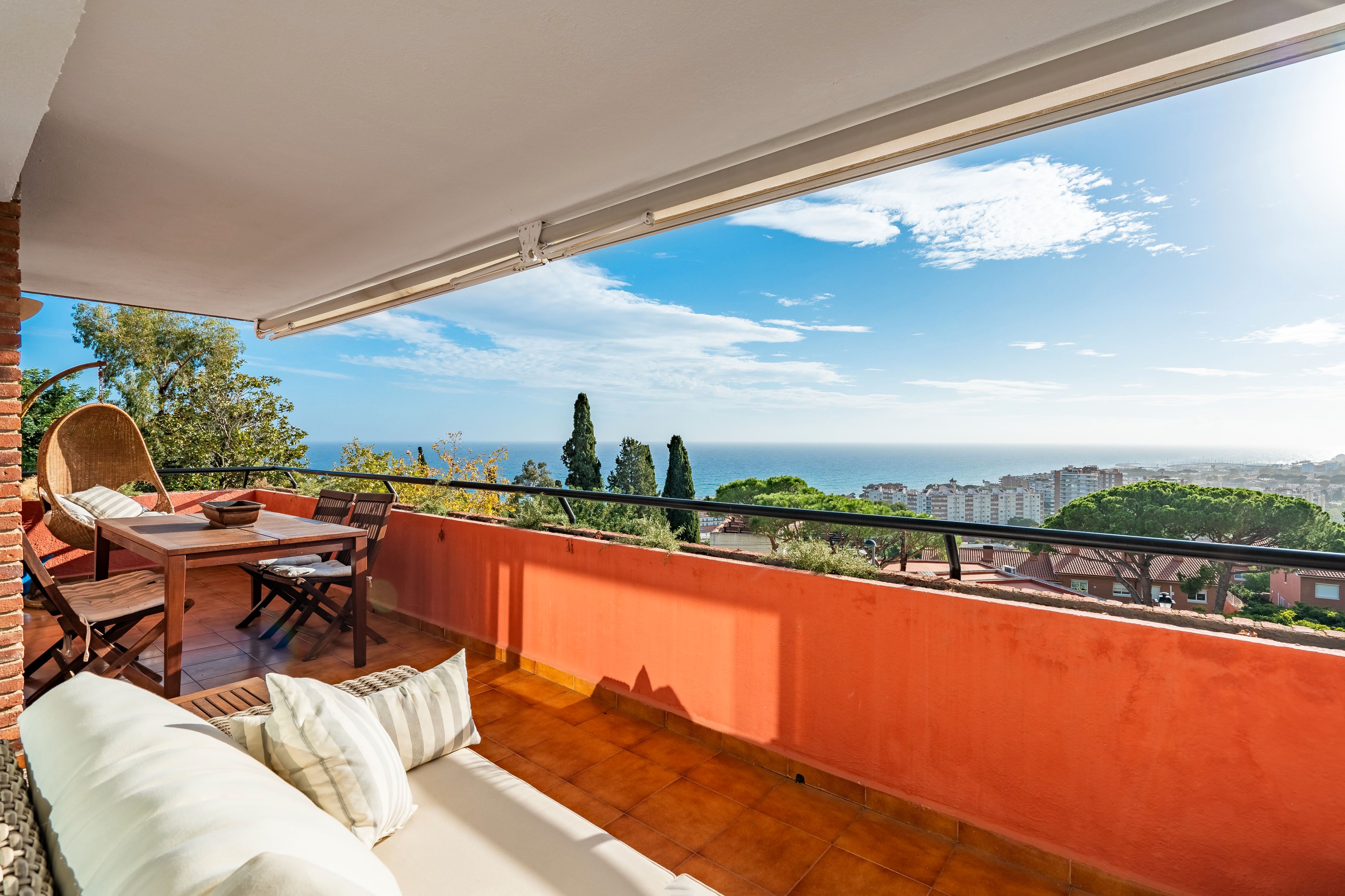 Bedroom of Flat for sale in Caldes d'Estrac  with Air Conditioner, Heating and Parquet flooring