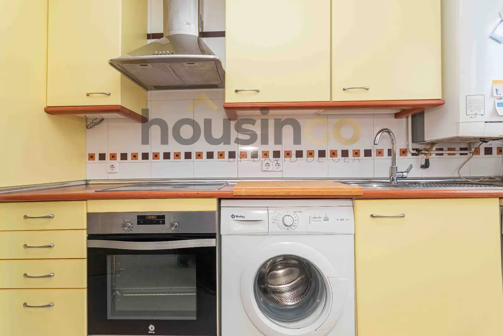 Küche von Wohnung zur Miete in Madrid mit Klimaanlage, Heizung und Abstellraum