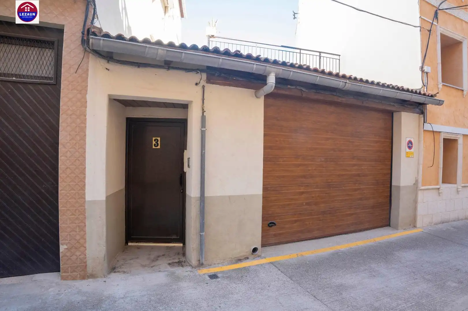 Vista exterior de Dúplex en venta en Falces con Trastero y Amueblado