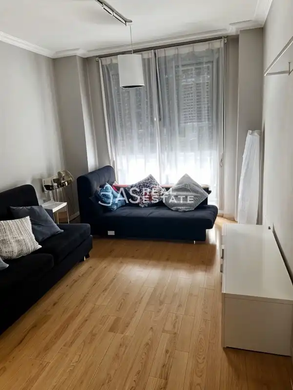 Living room of Flat for sale in Madrid  with Air Conditioner, Swimming Pool and Furnished
