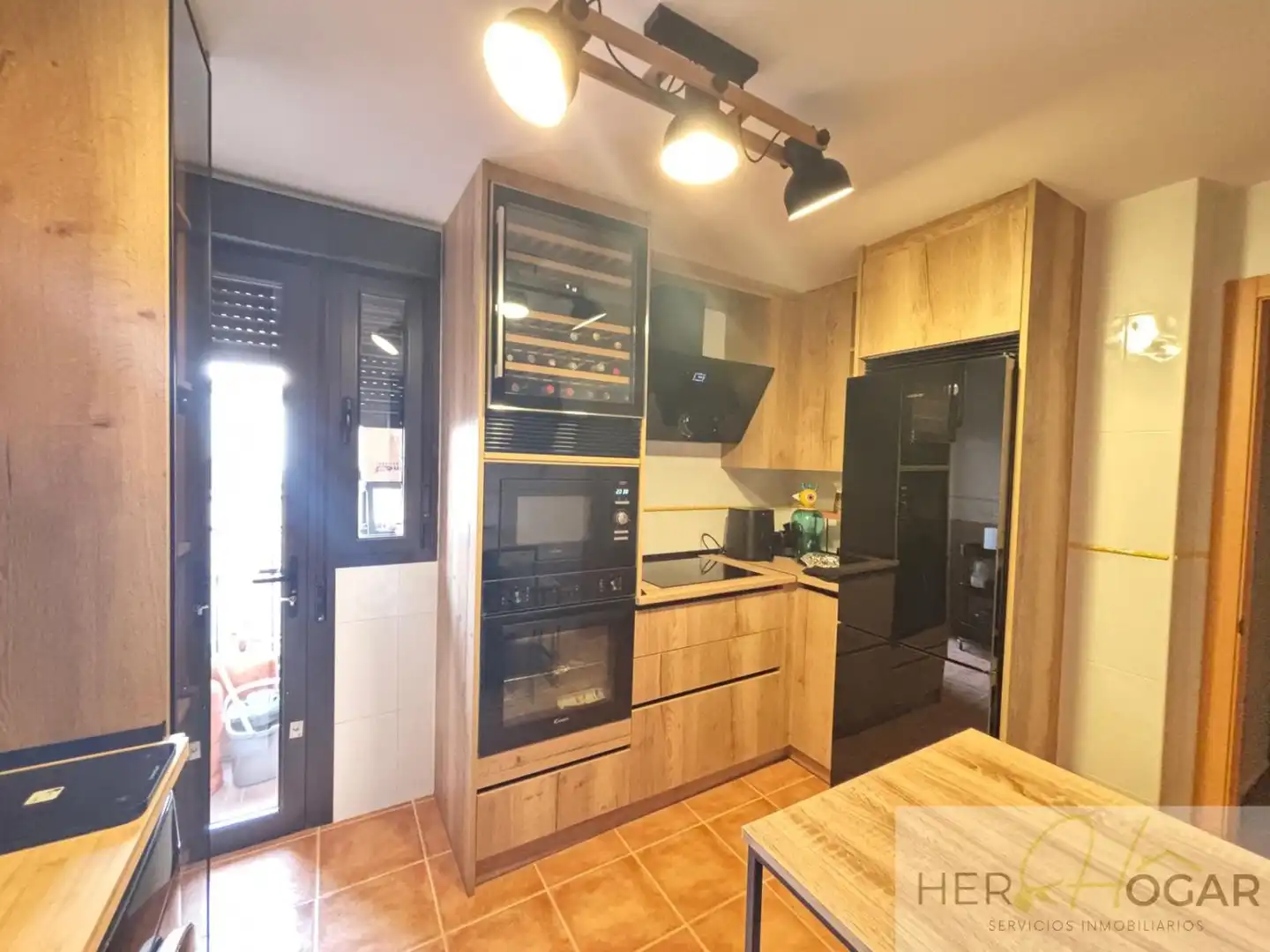 Kitchen of Flat for sale in Navahermosa  with Heating and Terrace