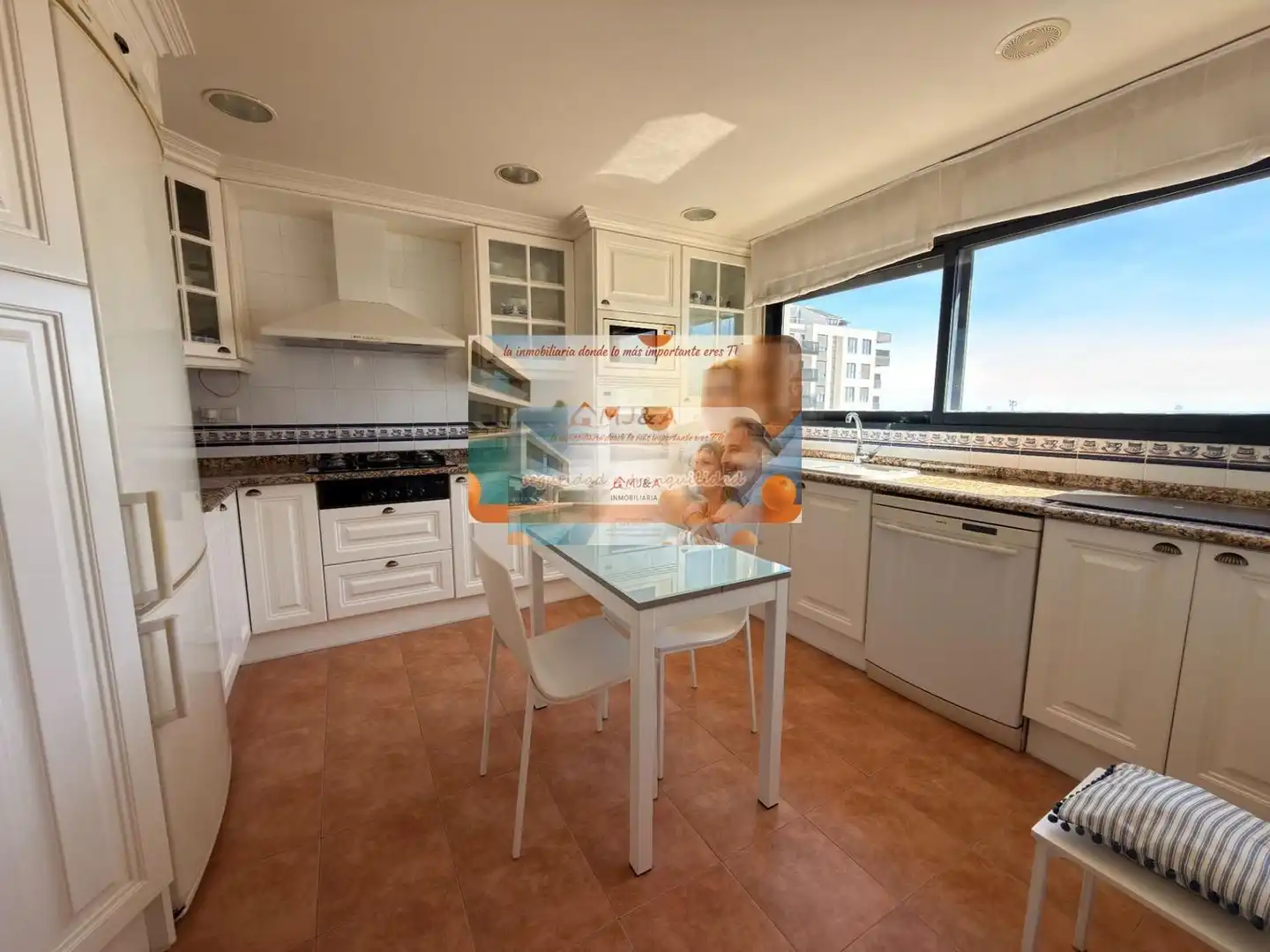 Cocina de Dúplex en venta en Castellón de la Plana / Castelló de la Plana con Calefacción, Parquet y Terraza