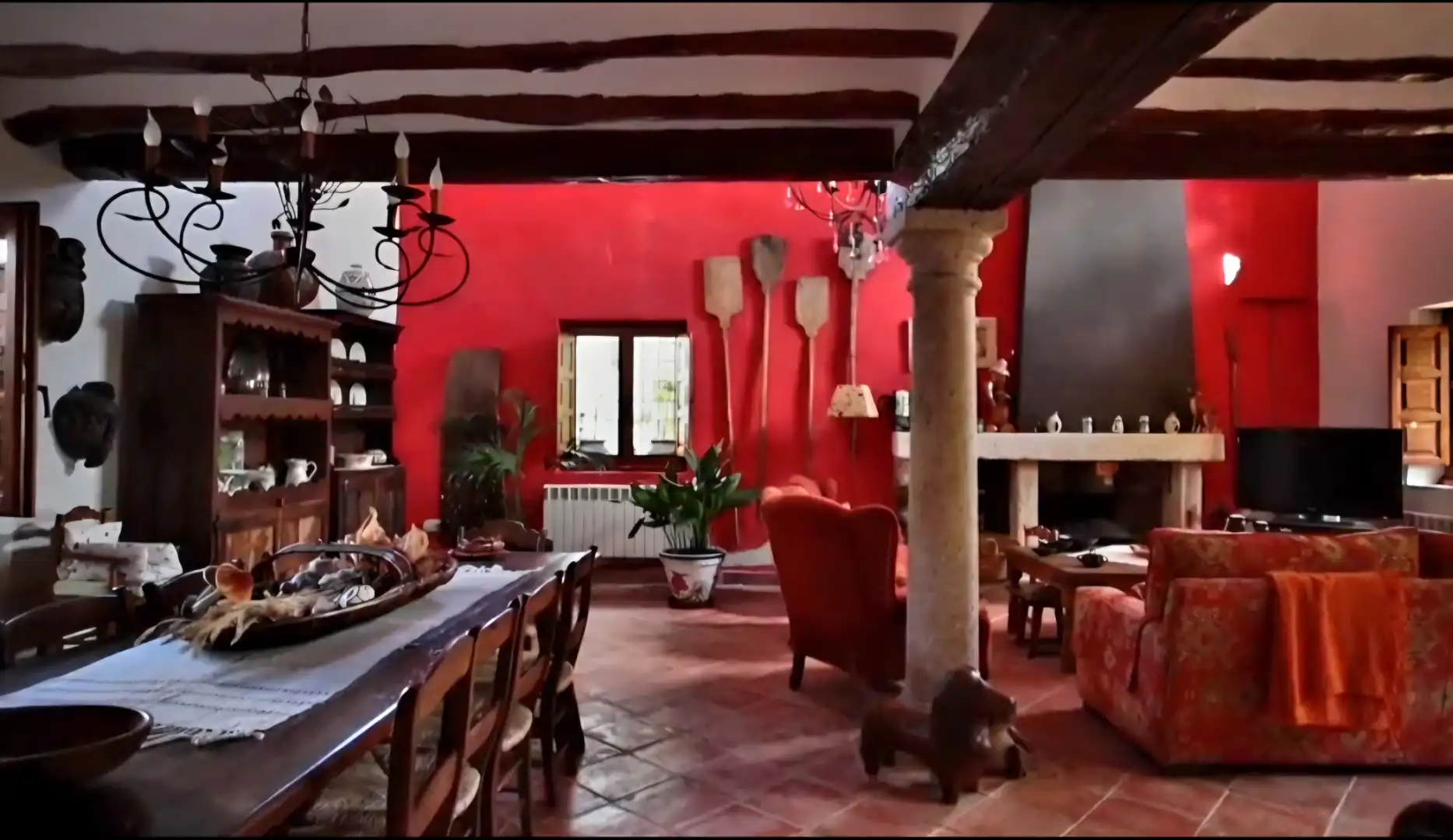 Esszimmer von Country house zum Verkauf in Vélez-Blanco mit Klimaanlage, Heizung und Privatgarten