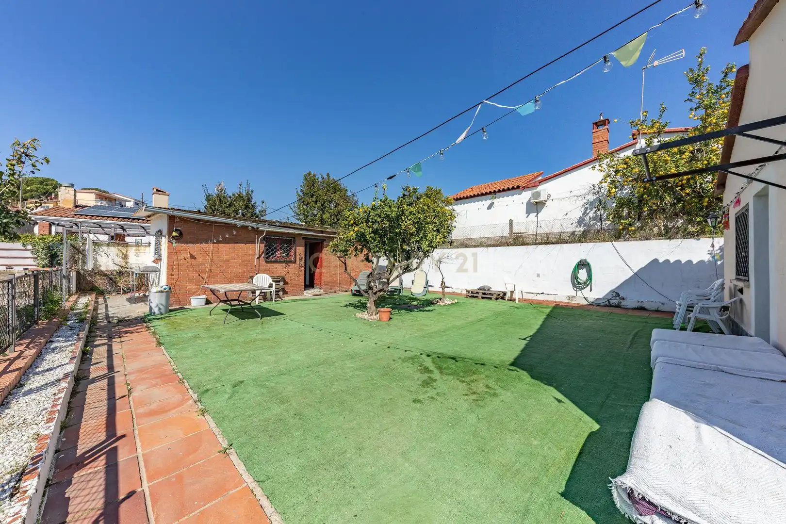 Jardín de Casa o chalet en venta en Esparreguera con Aire acondicionado, Trastero y Horno