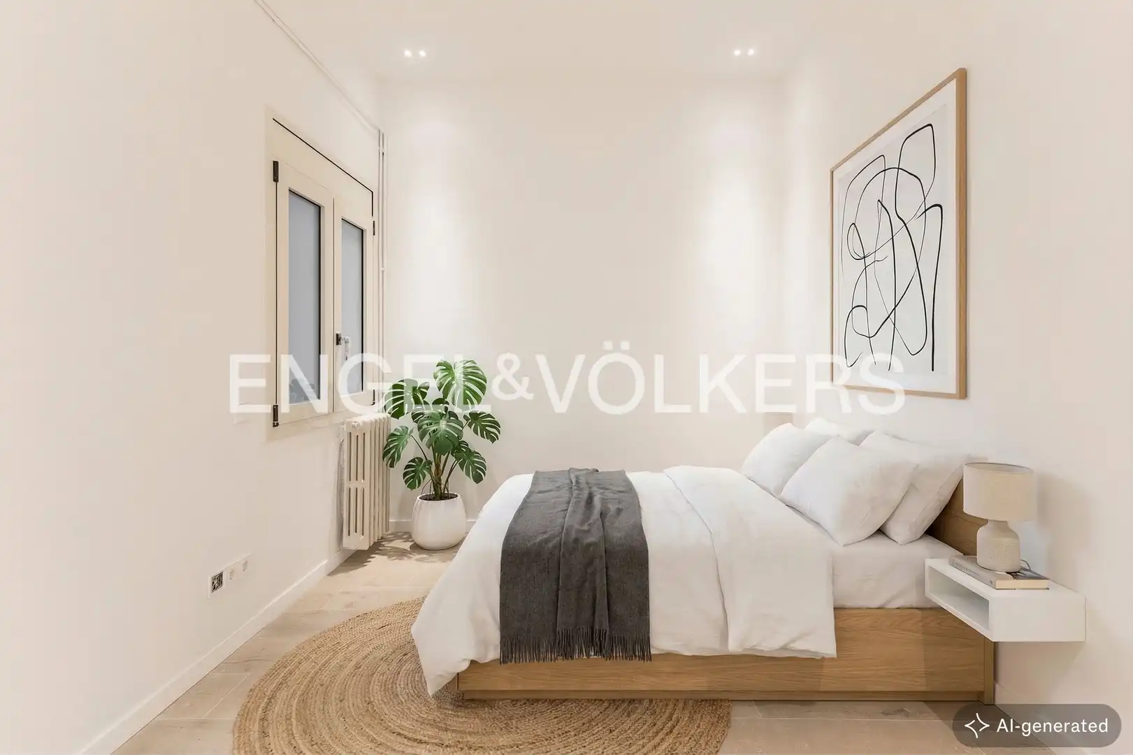 Habitación de Piso de alquiler en Barcelona con Aire acondicionado, Calefacción y Parquet