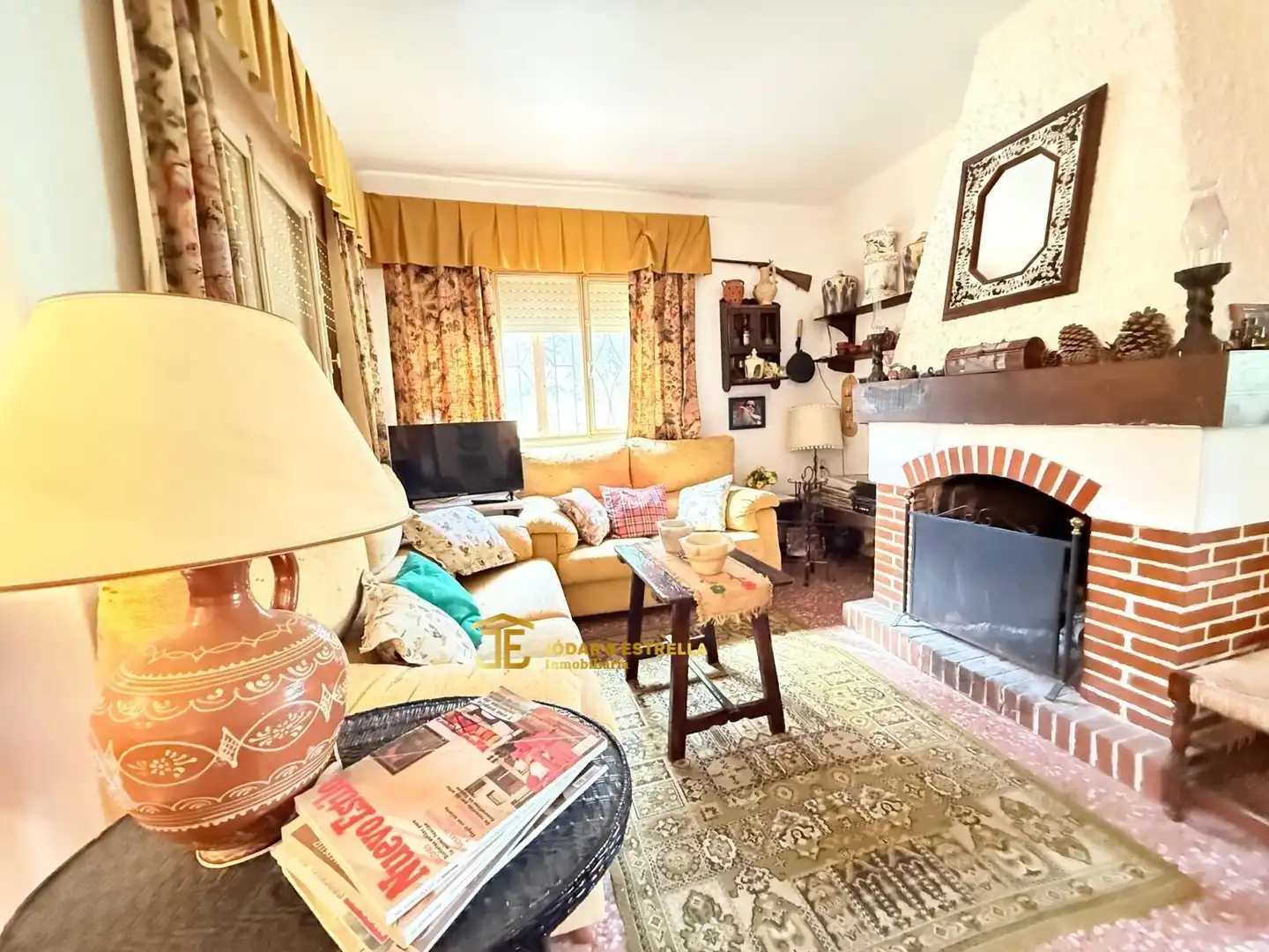 Sala de estar de Casa o chalet en venta en Lorca con Terraza, Trastero y Amueblado