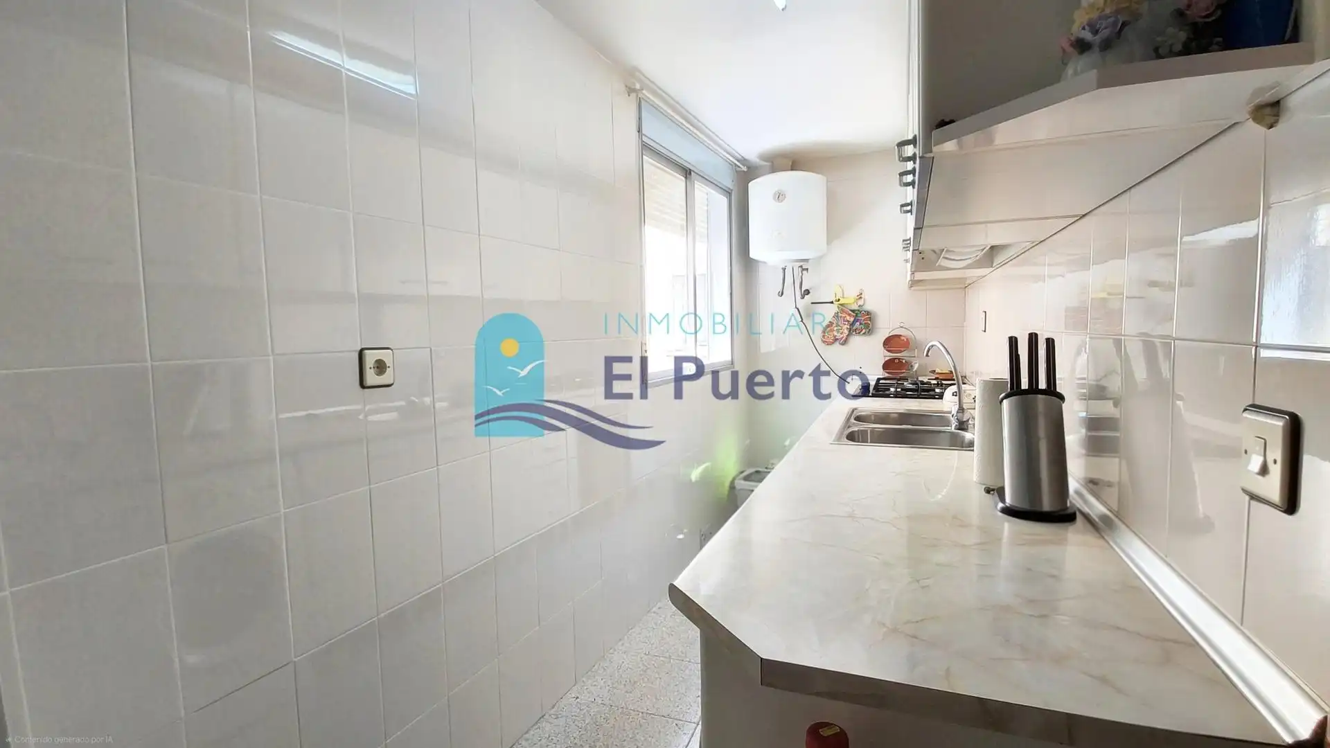 Cocina de Piso en venta en Mazarrón con Aire acondicionado, Calefacción y Terraza
