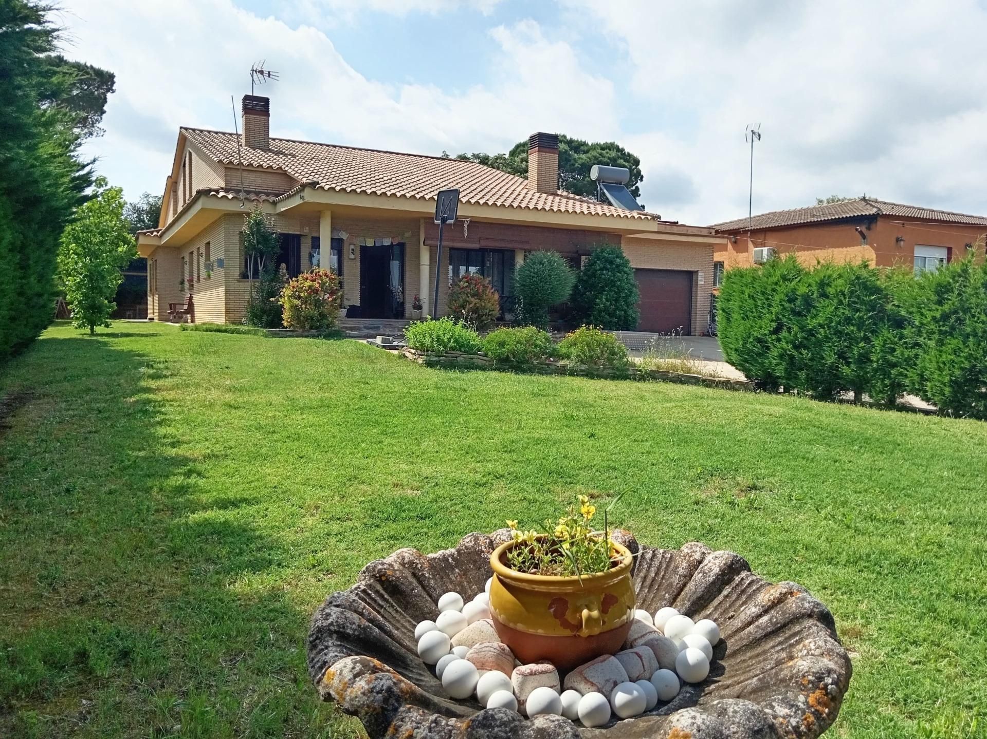 Jardín de Casa o chalet en venta en Caldes de Malavella con Calefacción, Jardín privado y Trastero