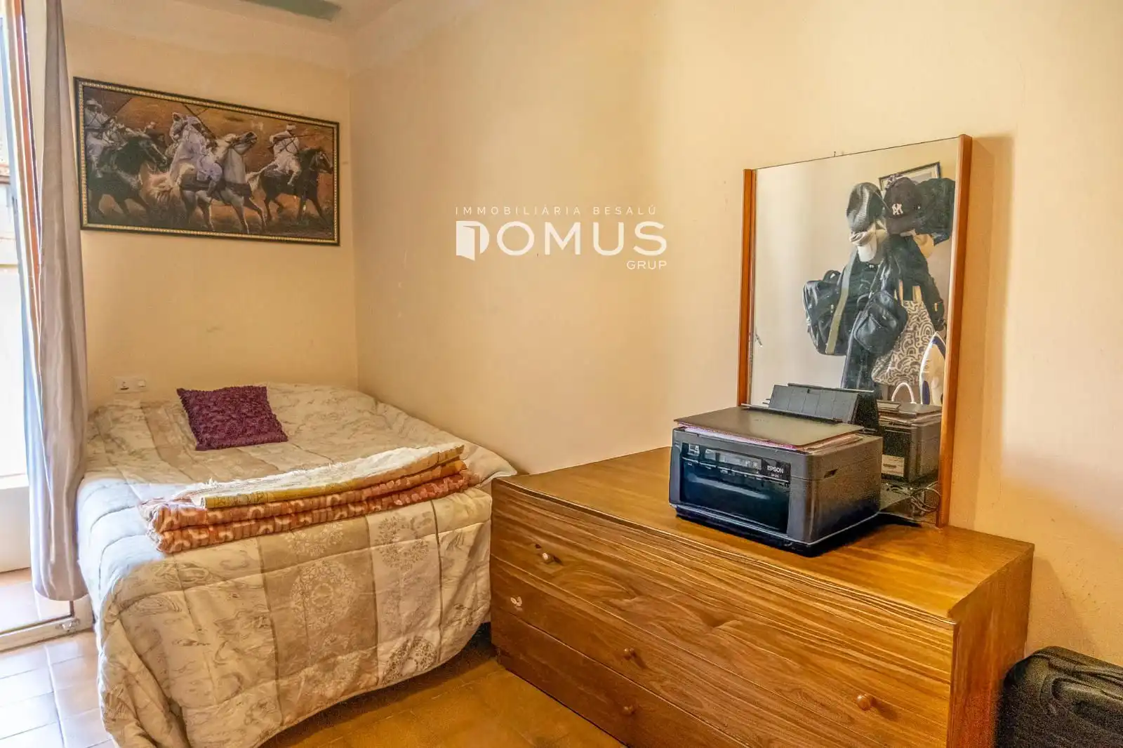Schlafzimmer von Wohnung zum Verkauf in Besalú mit Heizung und Terrasse