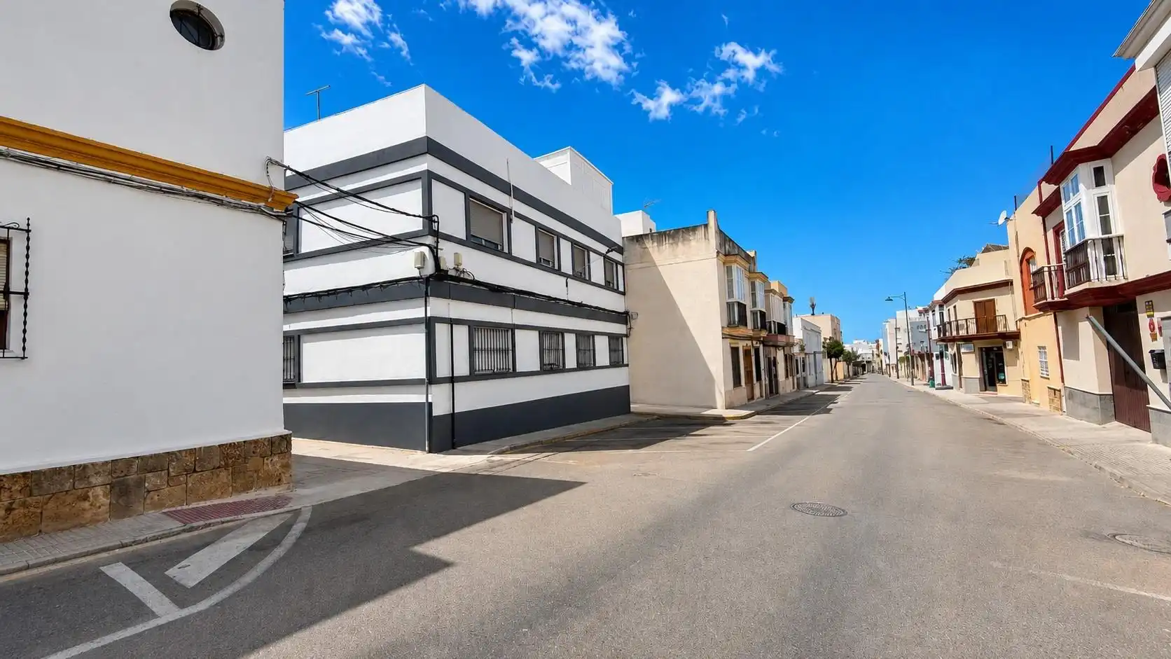 Vista exterior de Piso en venta en Chiclana de la Frontera