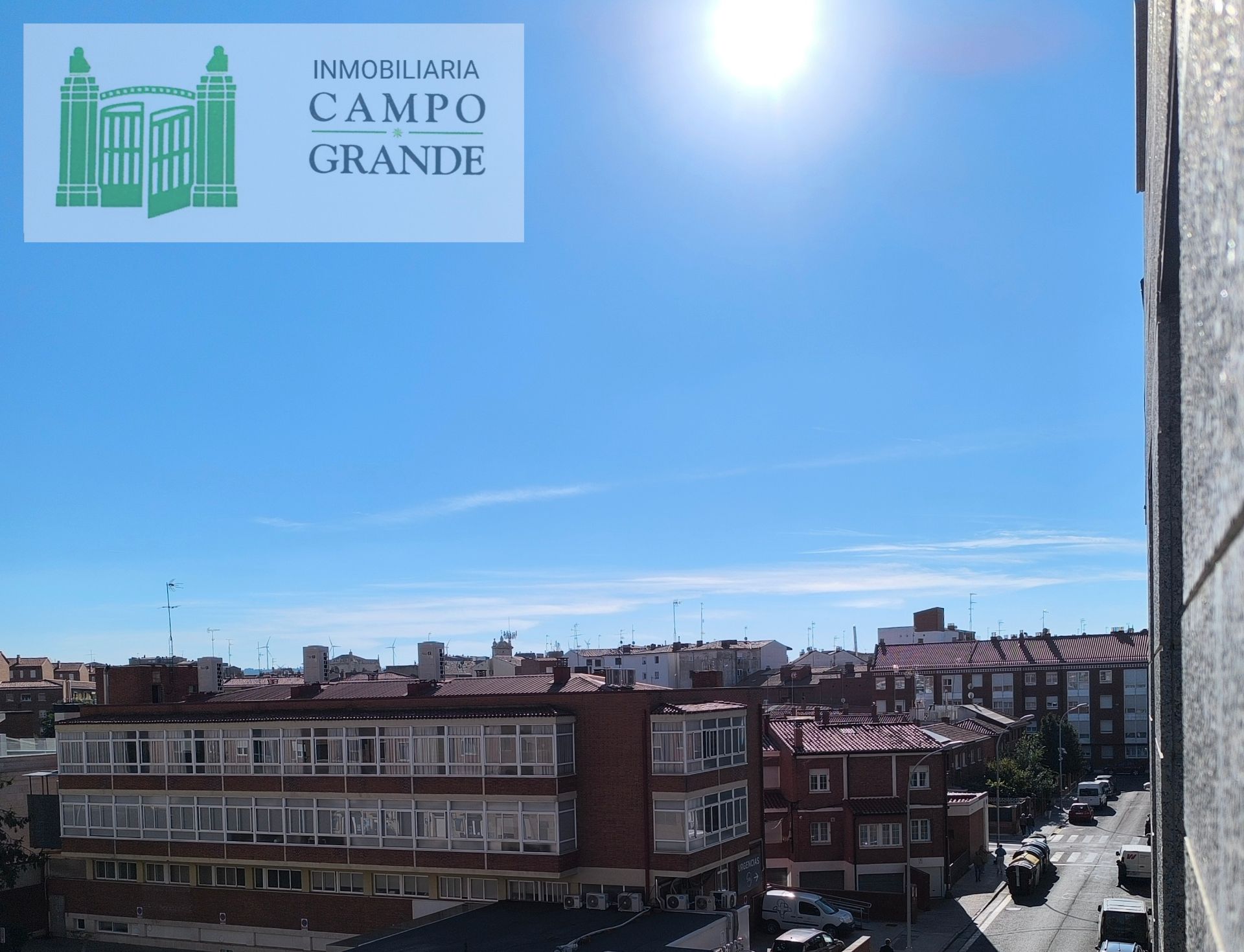 Vista exterior de Apartamento en venta en Palencia Capital con Calefacción, Parquet y Trastero
