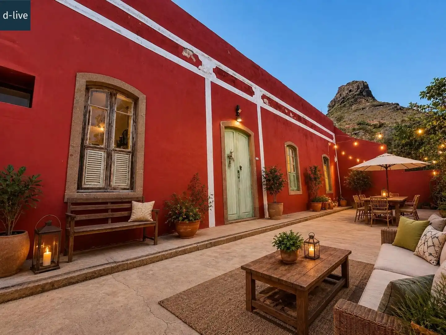 Terraza de Finca rústica en venta en Santa María de Guía de Gran Canaria con Jardín privado, Terraza y Trastero